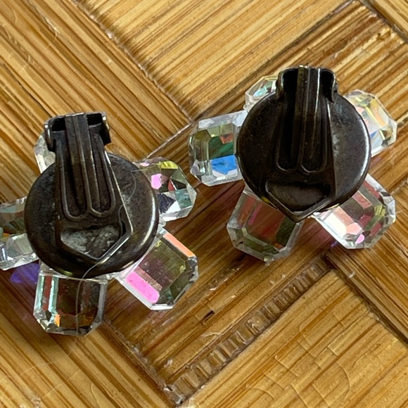 🌟HOST PICK!🌟🌹Swarovski heart bracelet and matching clip earrings, vintage - Picture 6 of 8